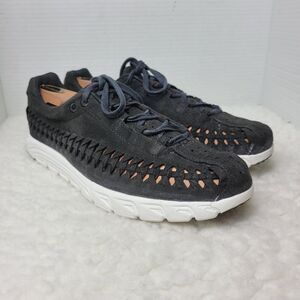 Nike Air Mayfly Woven QS Quick Strike Men's Sneaker Size 9.5 Black Suede Shoes